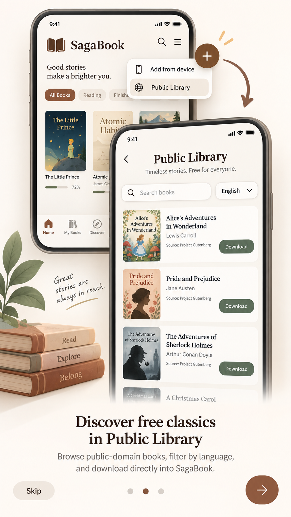 SagaBook Public Library